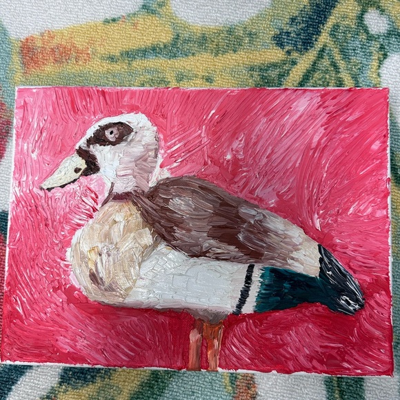 🌿10/$10🌿8x10 Egyptian Goose Painting - Picture 1 of 9